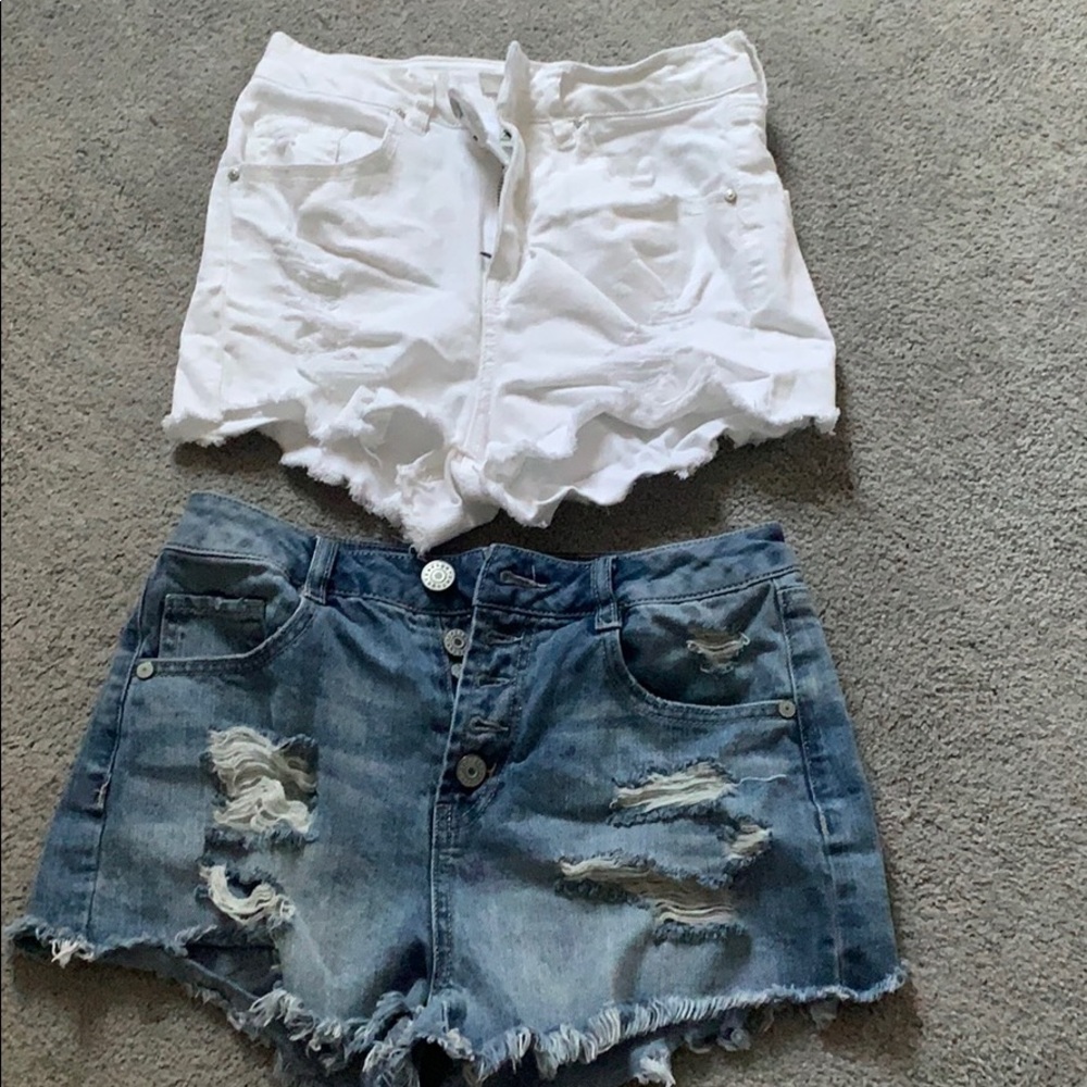 jean shorts